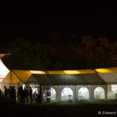 The marquee at night