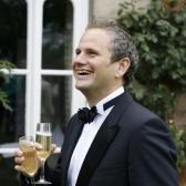 Andy and his champagne