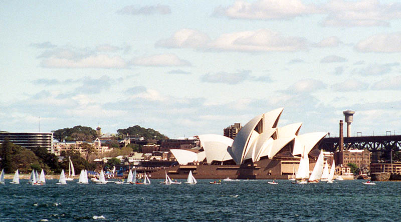 Sailing by the Opera House
