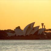 Opera House at sunset