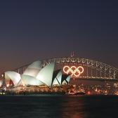 Panoramic view of Sydney Harbour