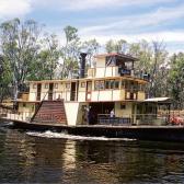 Steamer at Echuca