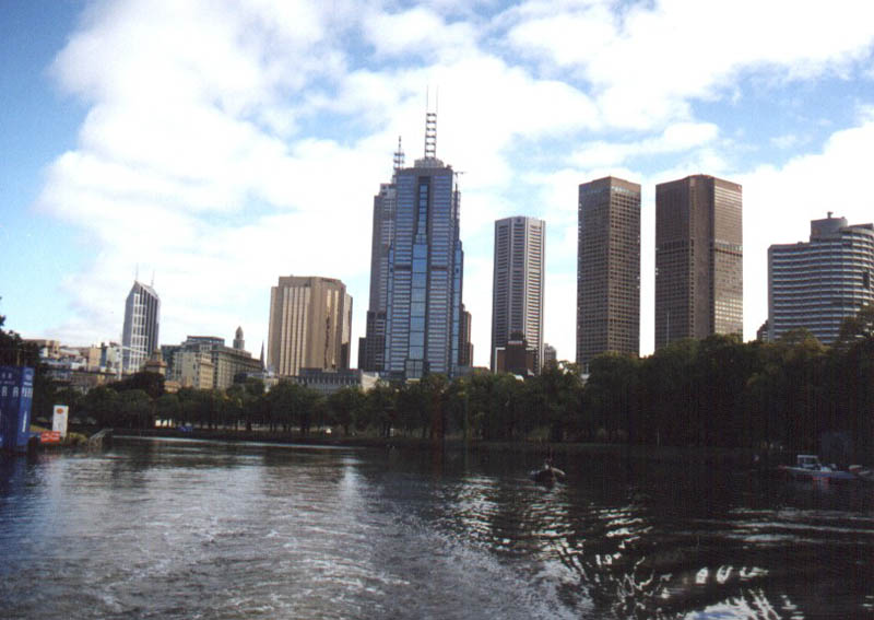City from the Yarra