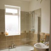 The finished bathroom