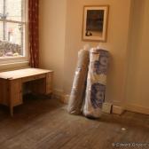 The new carpet arrives