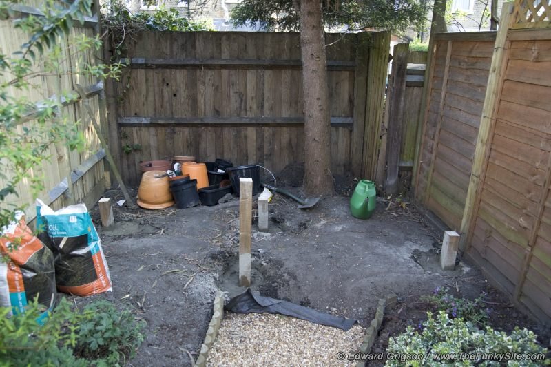 The outer frame takes shape