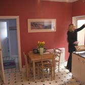 The original kitchen