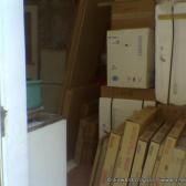 the new kitchen in boxes