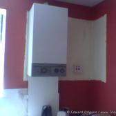 The old, large boiler