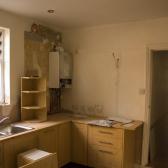 New units and boiler go in