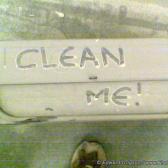 The lounge is a bit dusty