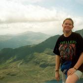 Nina on the mountain