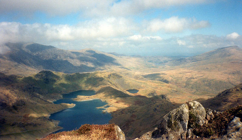 The lake Llyn Llydaw